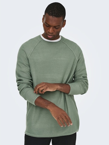 Only & Sons Tröja i grön