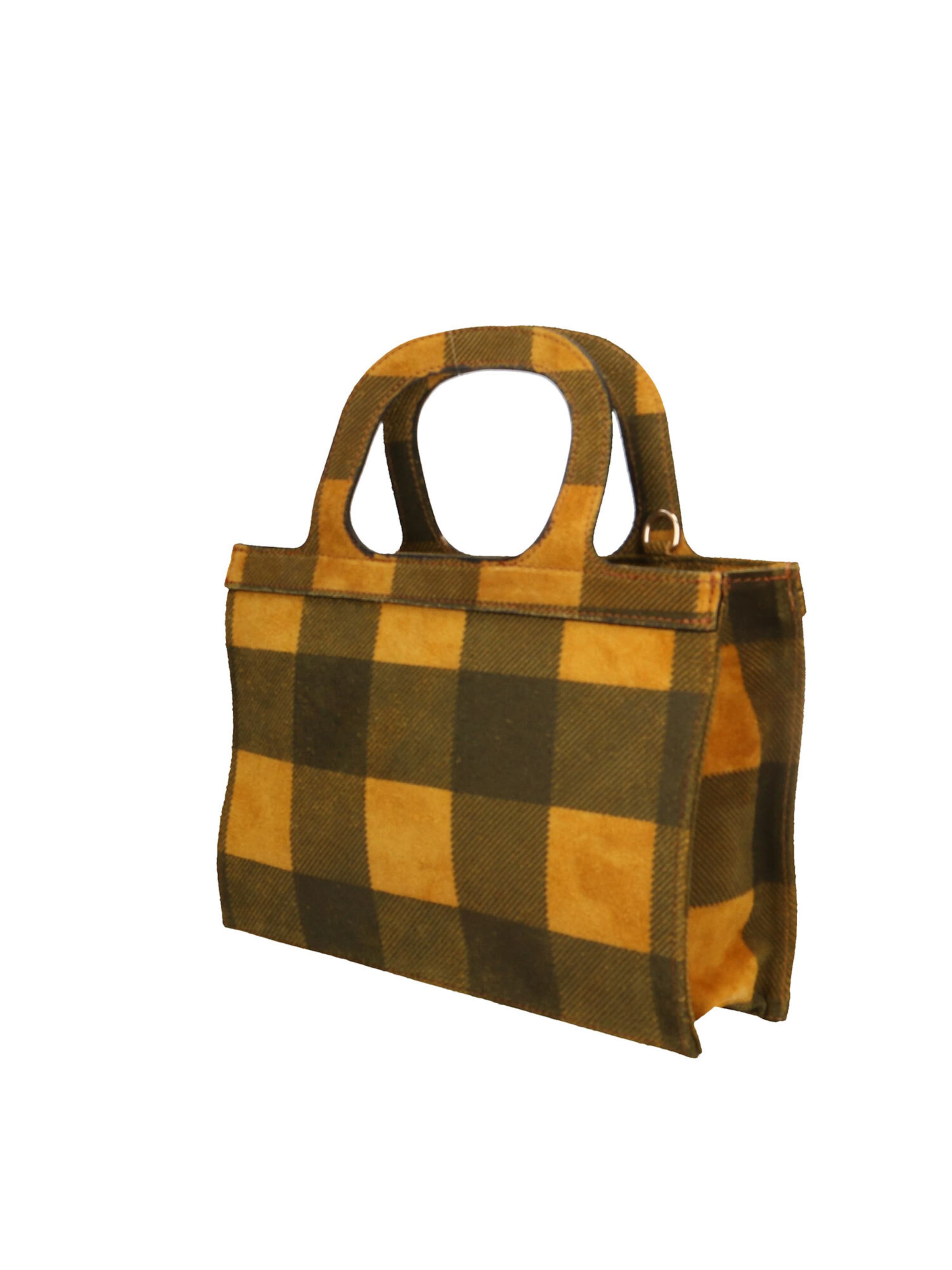 Gave Lux Handbag in Yellow: front