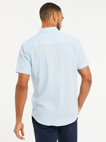 Threadbare Regular fit Πουκάμισο 'Dragon' σε μπλε