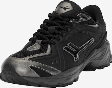 Pull&Bear Trampki niskie w kolorze czarny: przód