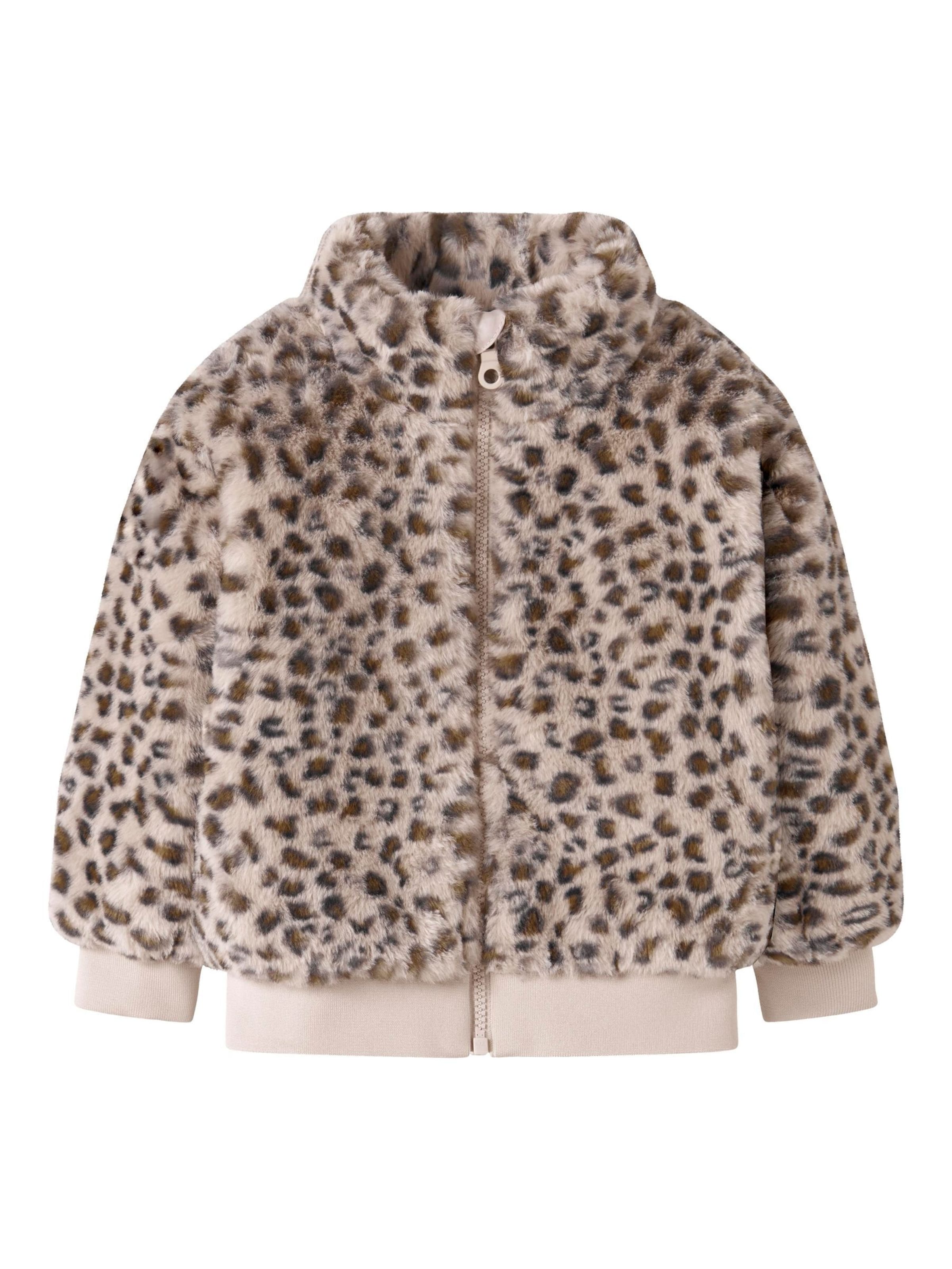 NAME IT - Chaqueta de entretiempo 'Bear' en beige: frente