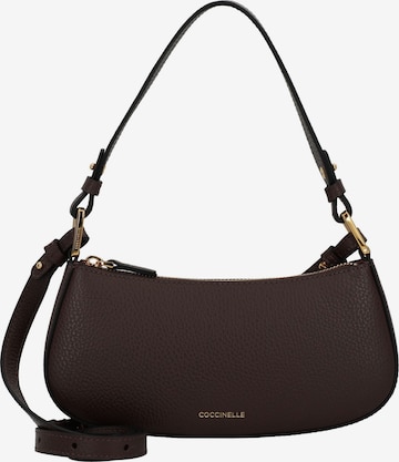 Coccinelle Schultertasche 'Merveille' in Braun: Vorderseite