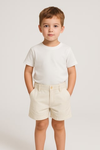 Panço Regular Shorts in Weiß: Vorderseite