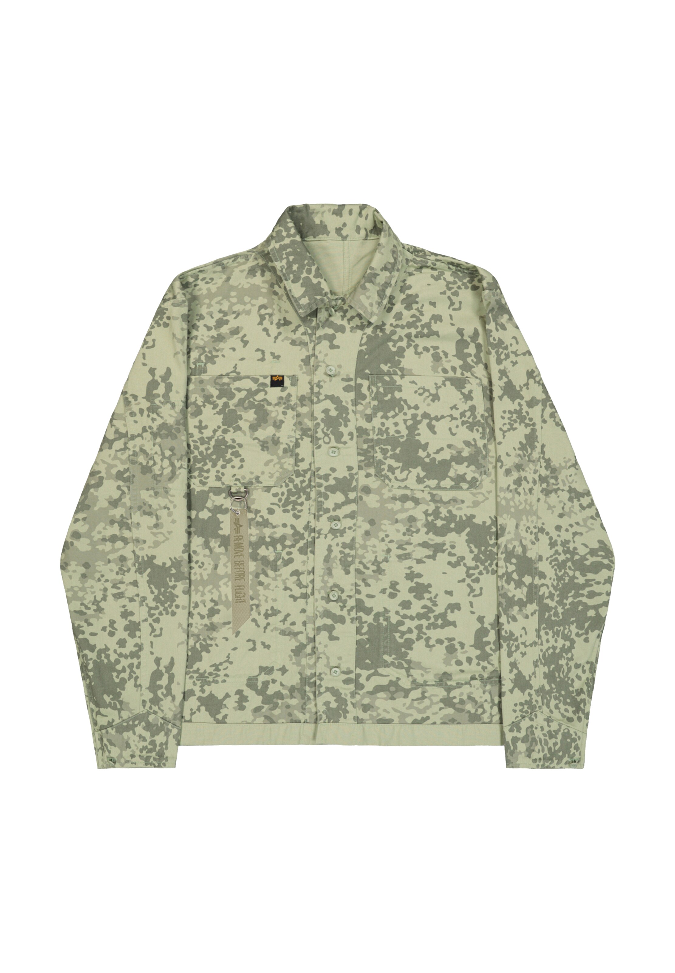 ALPHA INDUSTRIES Φθινοπωρινό και ανοιξιάτικο μπουφάν σε S σε πράσινο / πράσινο παστέλ, Άποψη προϊόντος