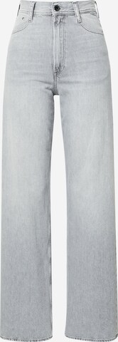G-Star RAW Wide leg Jeans in Grijs: voorkant