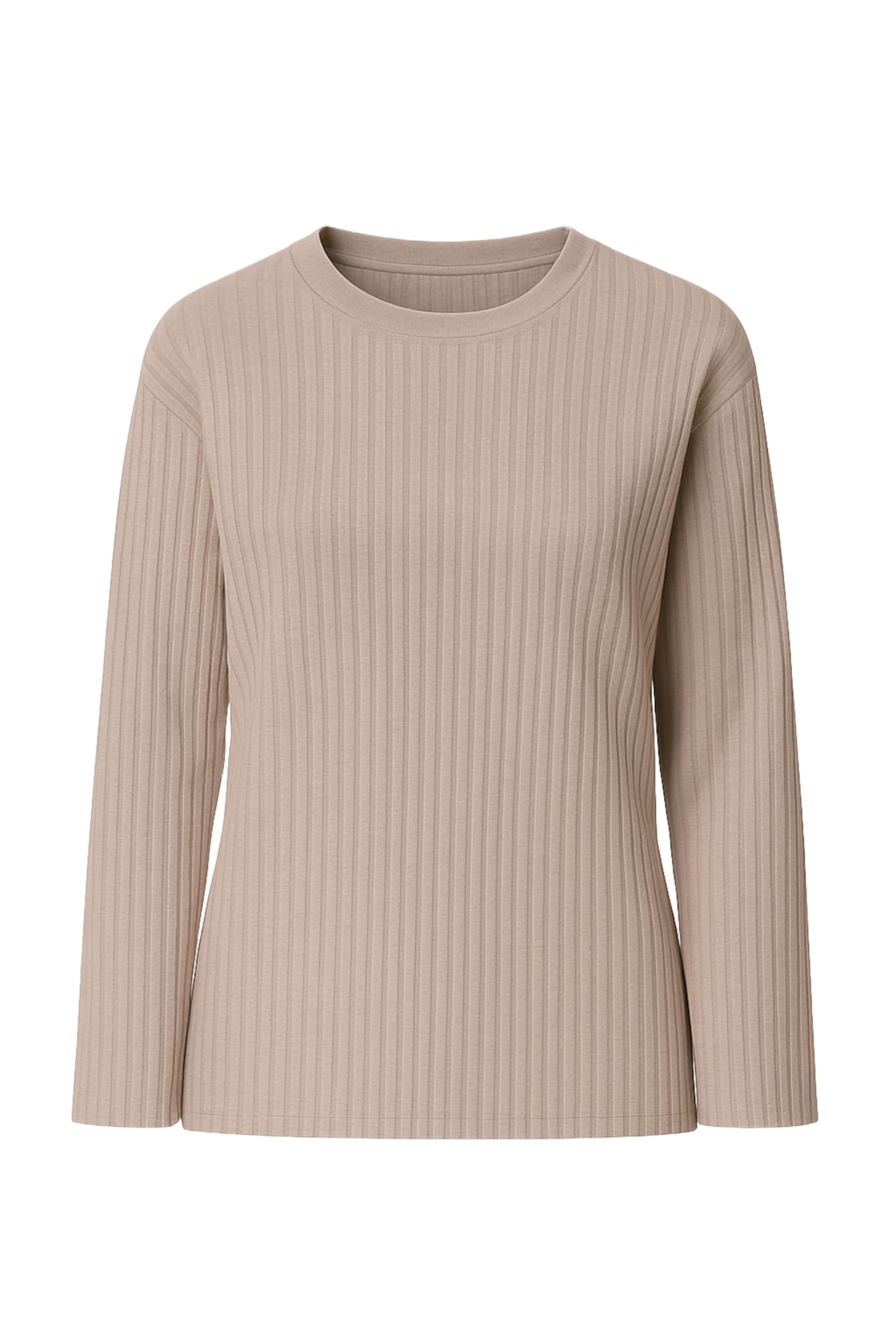 Alexa Dash Sweater in Beige: front