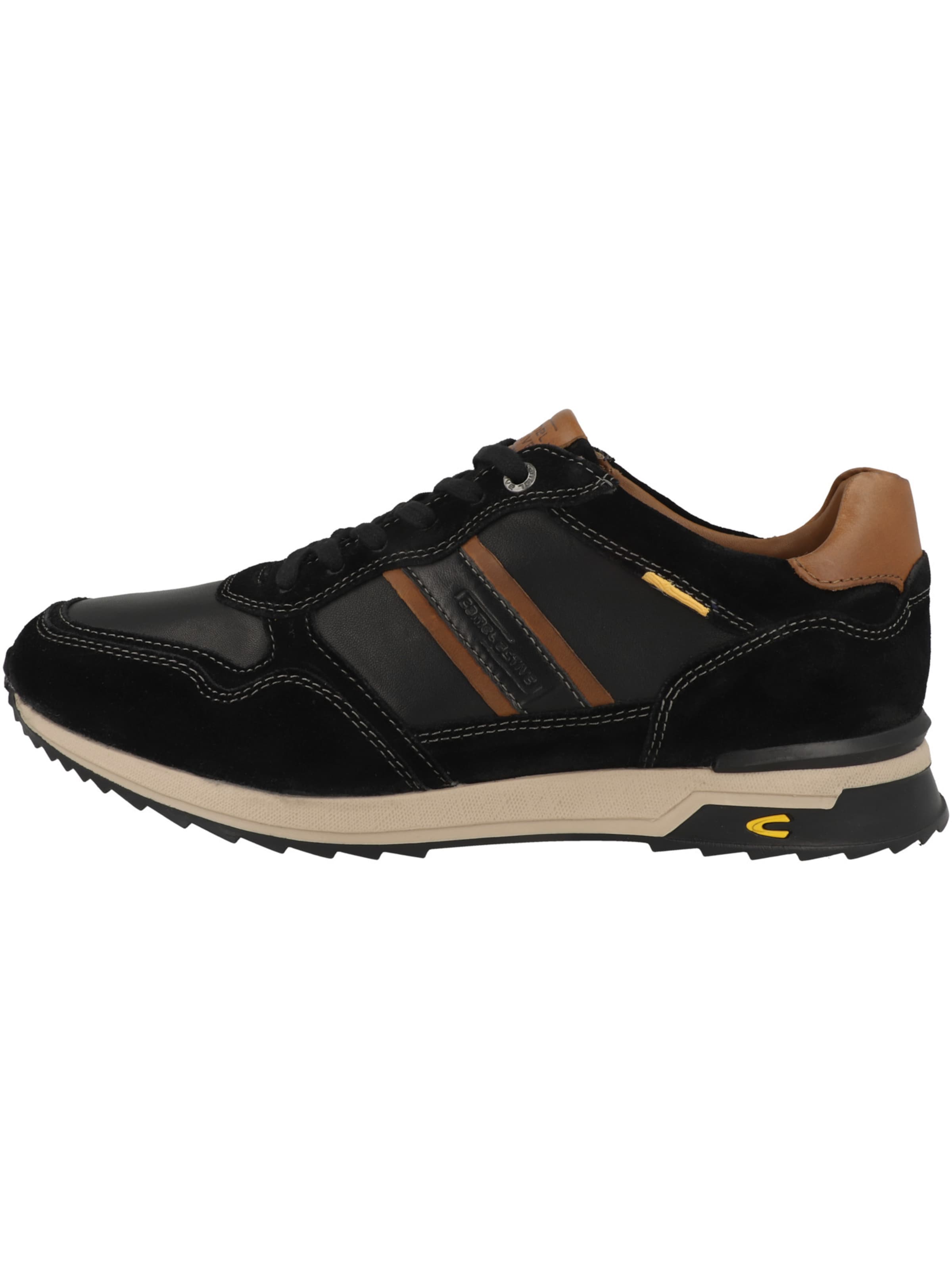 CAMEL ACTIVE Athletic lace-up shoe 'OXFORD' in Black