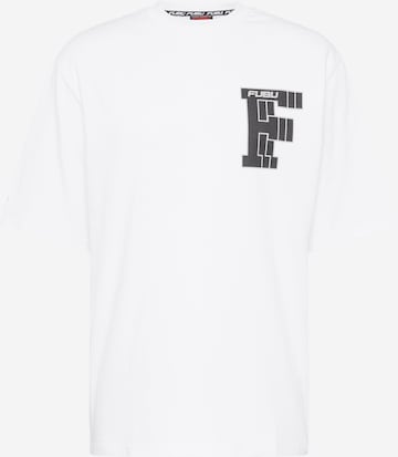 T-Shirt FUBU en blanc : devant