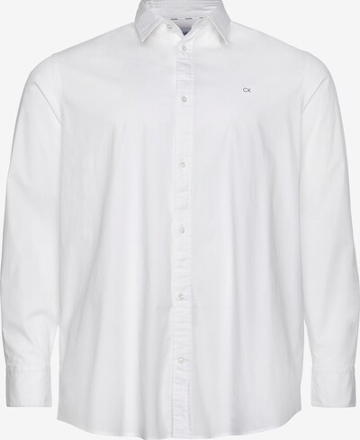 Calvin Klein Big & Tall Overhemd in de kleur Zwart / Wit, Productweergave