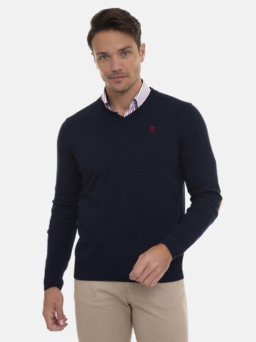Sir Raymond Tailor Pullover 'Cock' i blå: forside