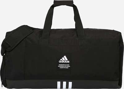 ADIDAS SPORTSWEAR Спортна чанта '4athlts Duffel Large' в черно / бяло, Преглед на продукта