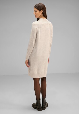 STREET ONE Knitted dress in Beige