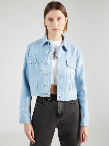 Veste mi-saison '90'S' Calvin Klein Jeans en bleu : devant
