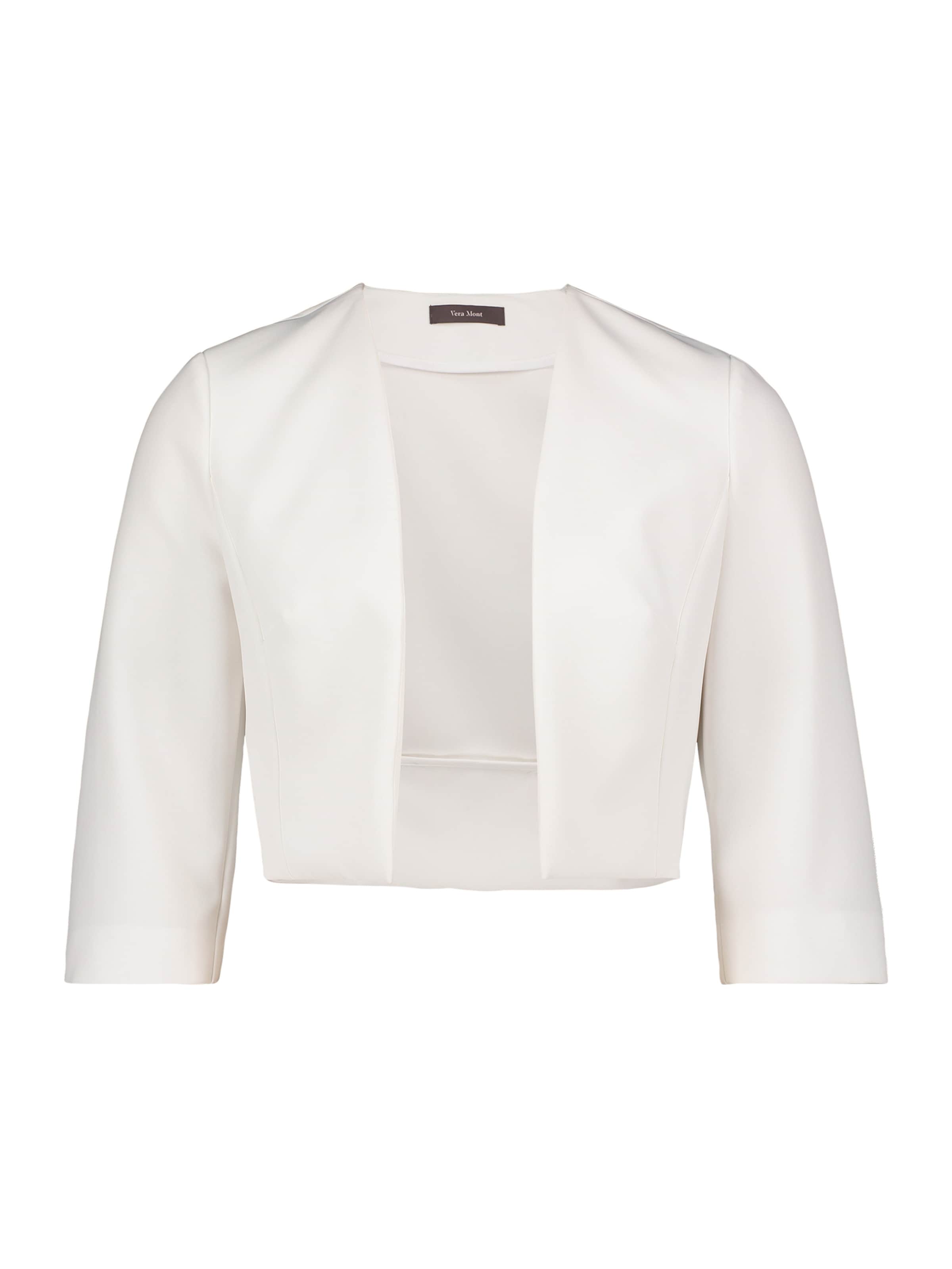 Vera Mont Bolero in Weiß: Vorderseite