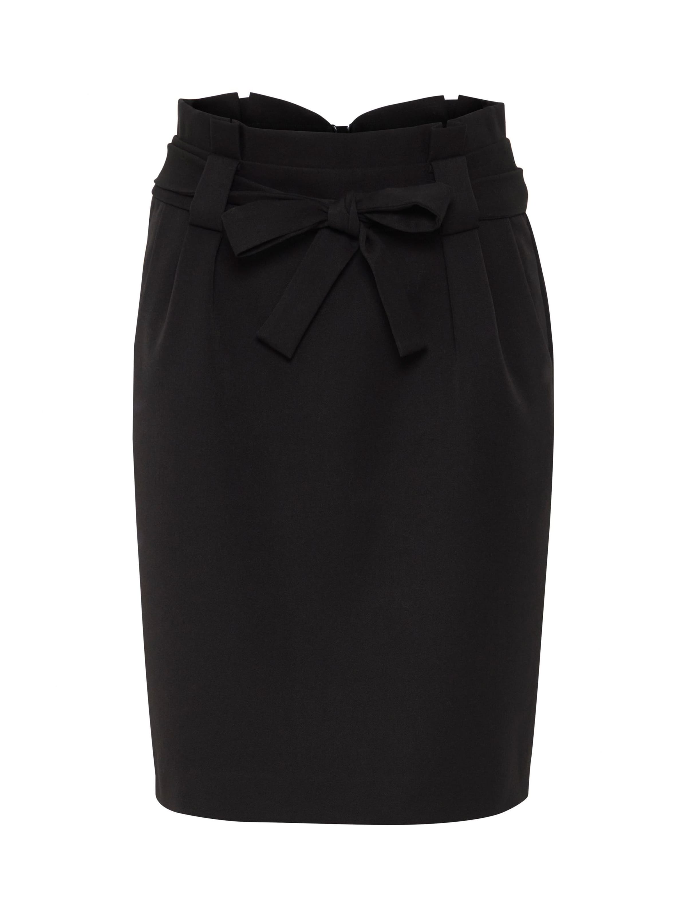 Jupe 'Caisy' ICHI en noir : devant