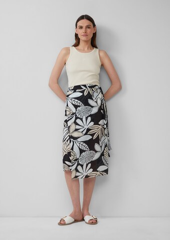s.Oliver Skirt in Black: front