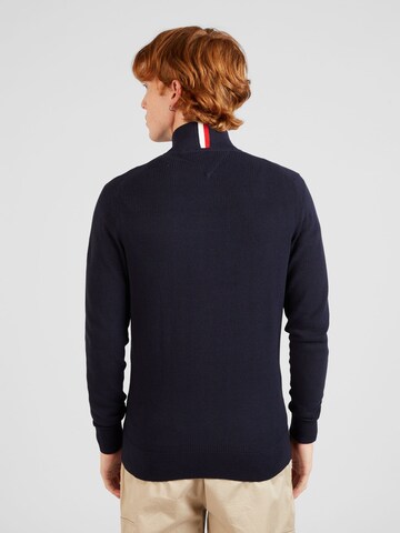 TOMMY HILFIGER Kardigán - Modrá