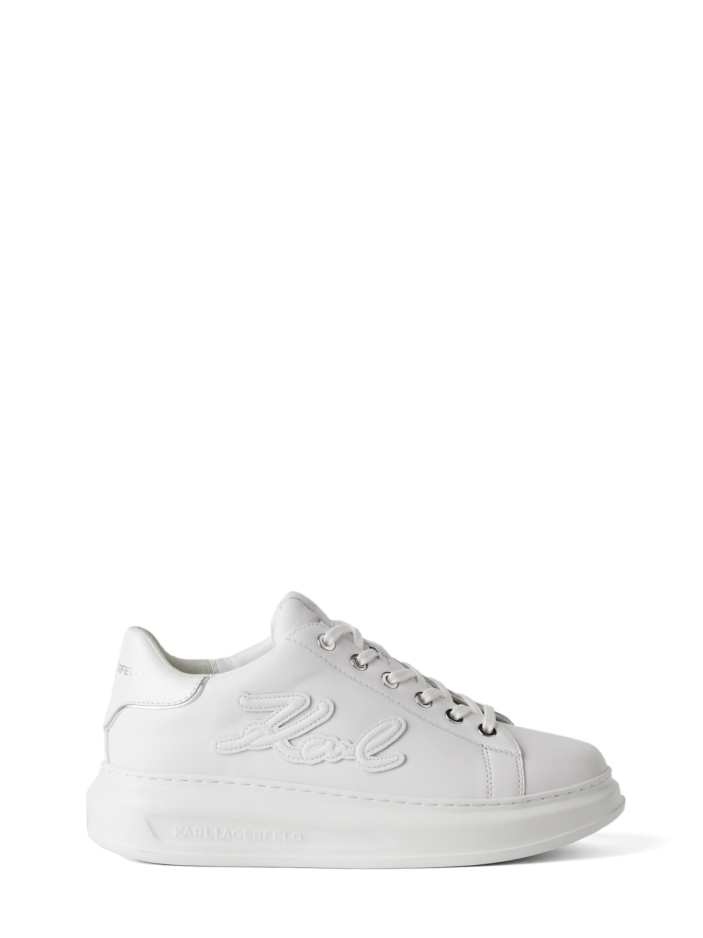 Karl Lagerfeld Trainers ' KAPRI SIGNIA NIEDRIGE SNEAKER ' in White
