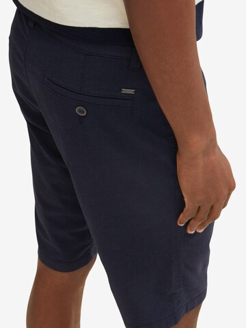 TOM TAILOR Regular Shorts in Blau