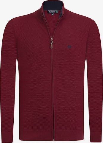 Sir Raymond Tailor Knit Cardigan 'Sydney' in Red: front