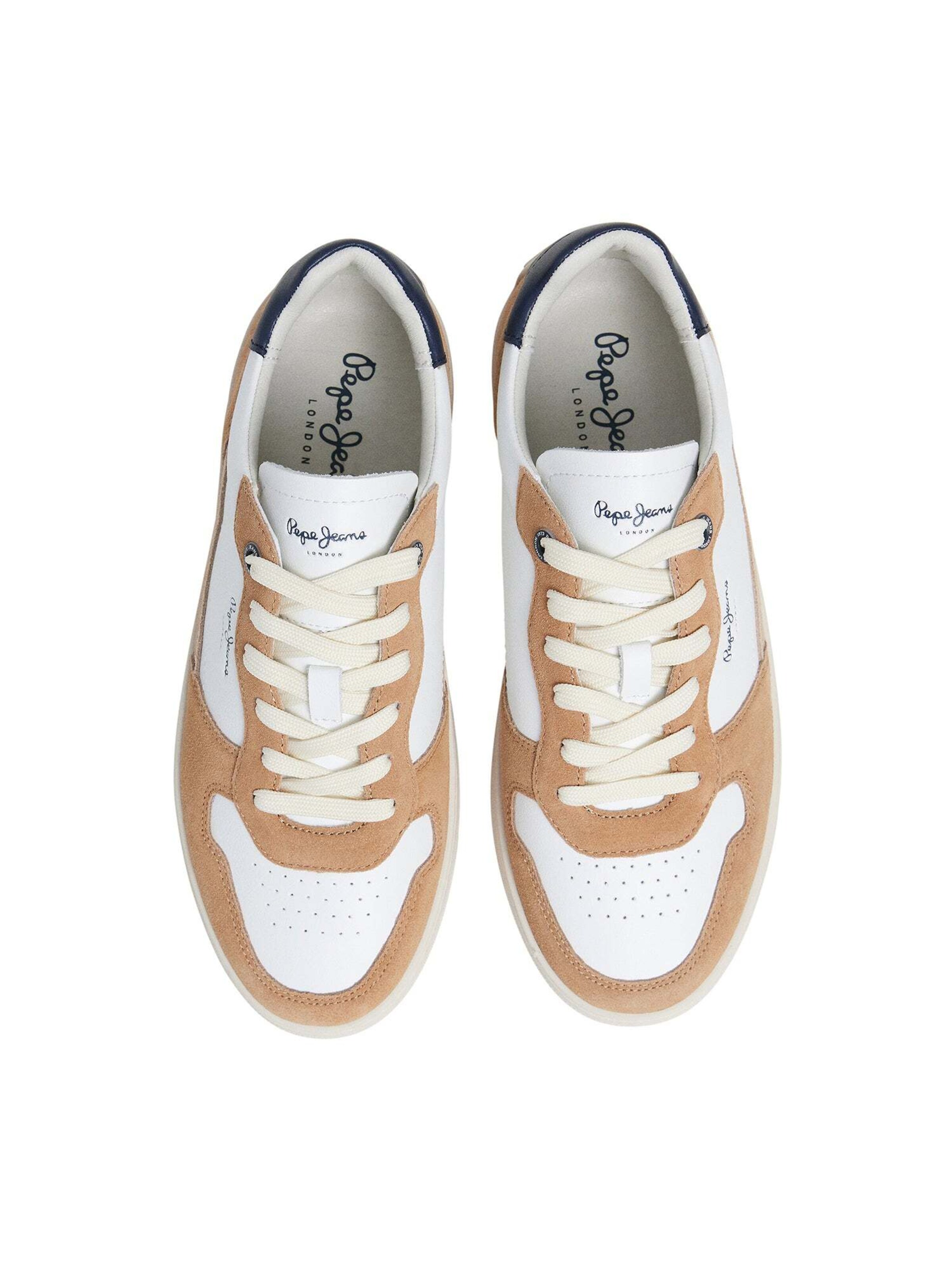 Baskets basses 'CAMDEN' Pepe Jeans en marron