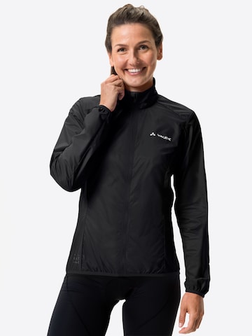 VAUDE Athletic Jacket 'Matera Air' in Black: front