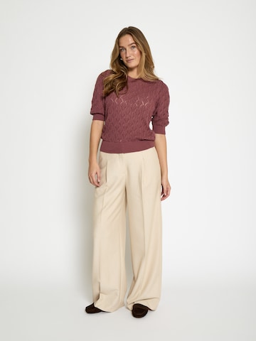 Pullover 'Lamina' di minus in rosso: frontale