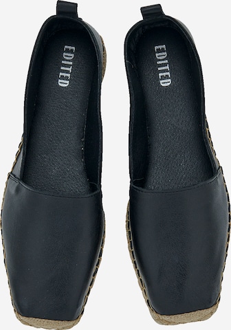 EDITED Espadrilles 'Dylane' in Black