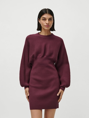 Robes en maille 'Camille' LeGer by Lena Gercke en violet : devant