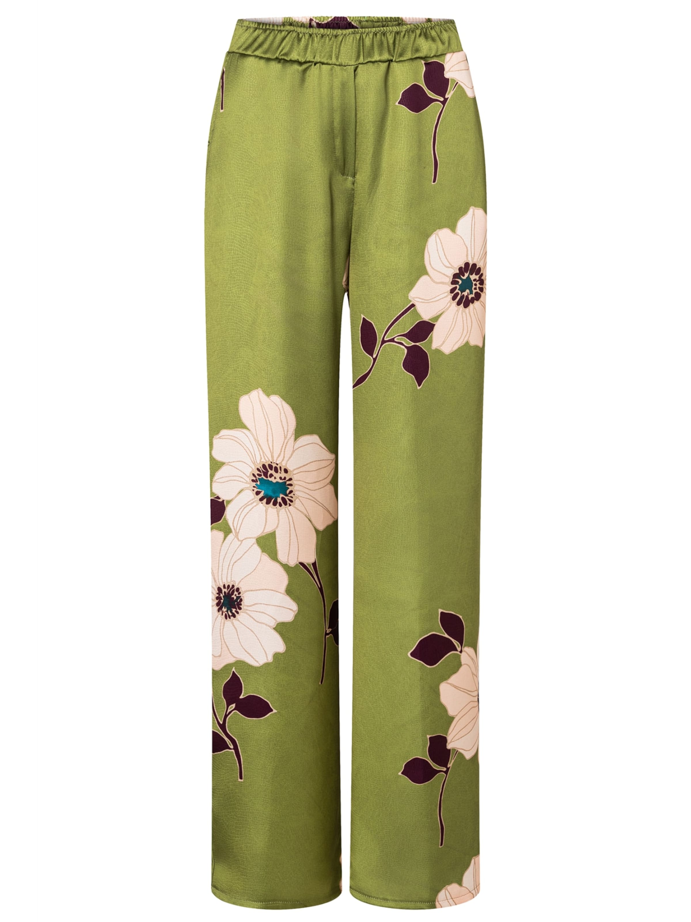 Ana Alcazar Regular Pants 'Dolsi' in Green: front