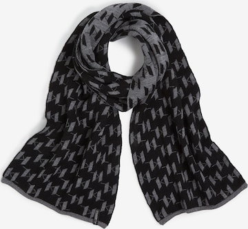 Karl Lagerfeld Szalik w kolorze czarny: przód