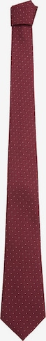 Cravate MANGO MAN en rouge : devant