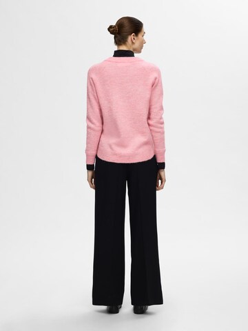 Pull-over 'Lulu' SELECTED en rose