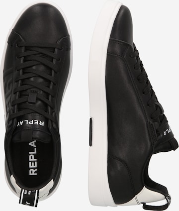 REPLAY Rövid szárú sportcipők - fekete