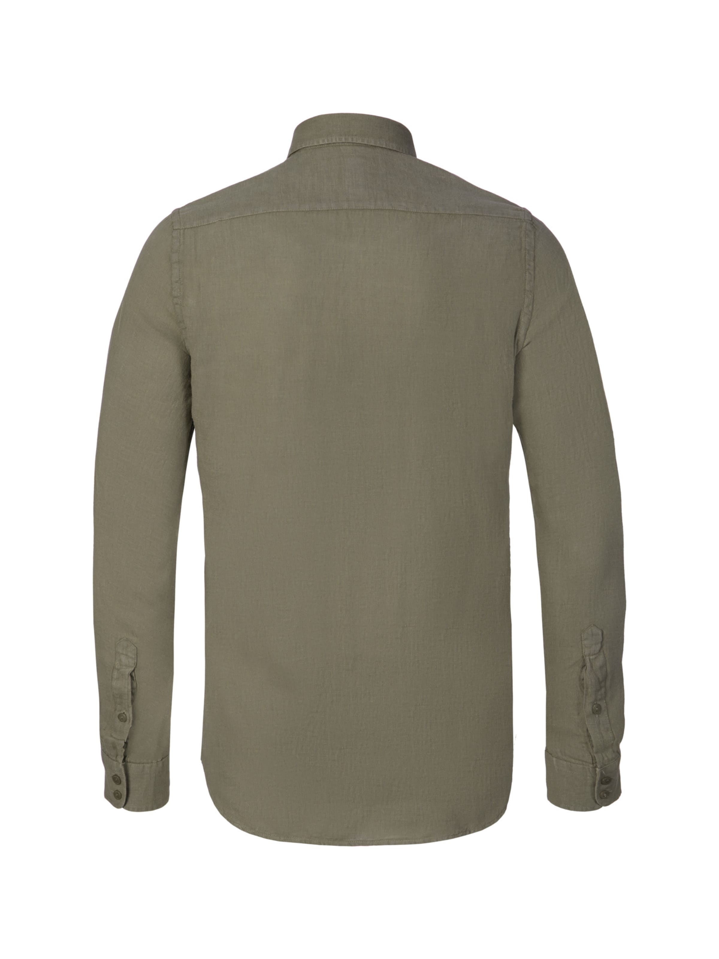 Coupe regular Chemise 'Camicia Collo' BOMBOOGIE en vert