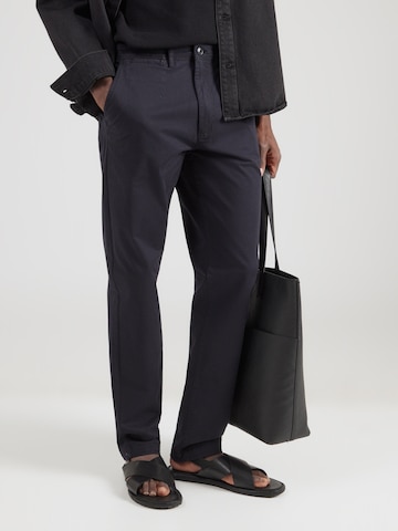 Kronstadt Обычный Брюки-чинос 'Daniel' в Черный: спереди