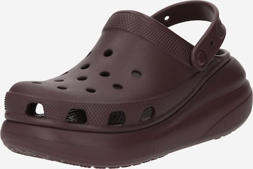 Crocs Clogs 'Classic Crush' in Red: front
