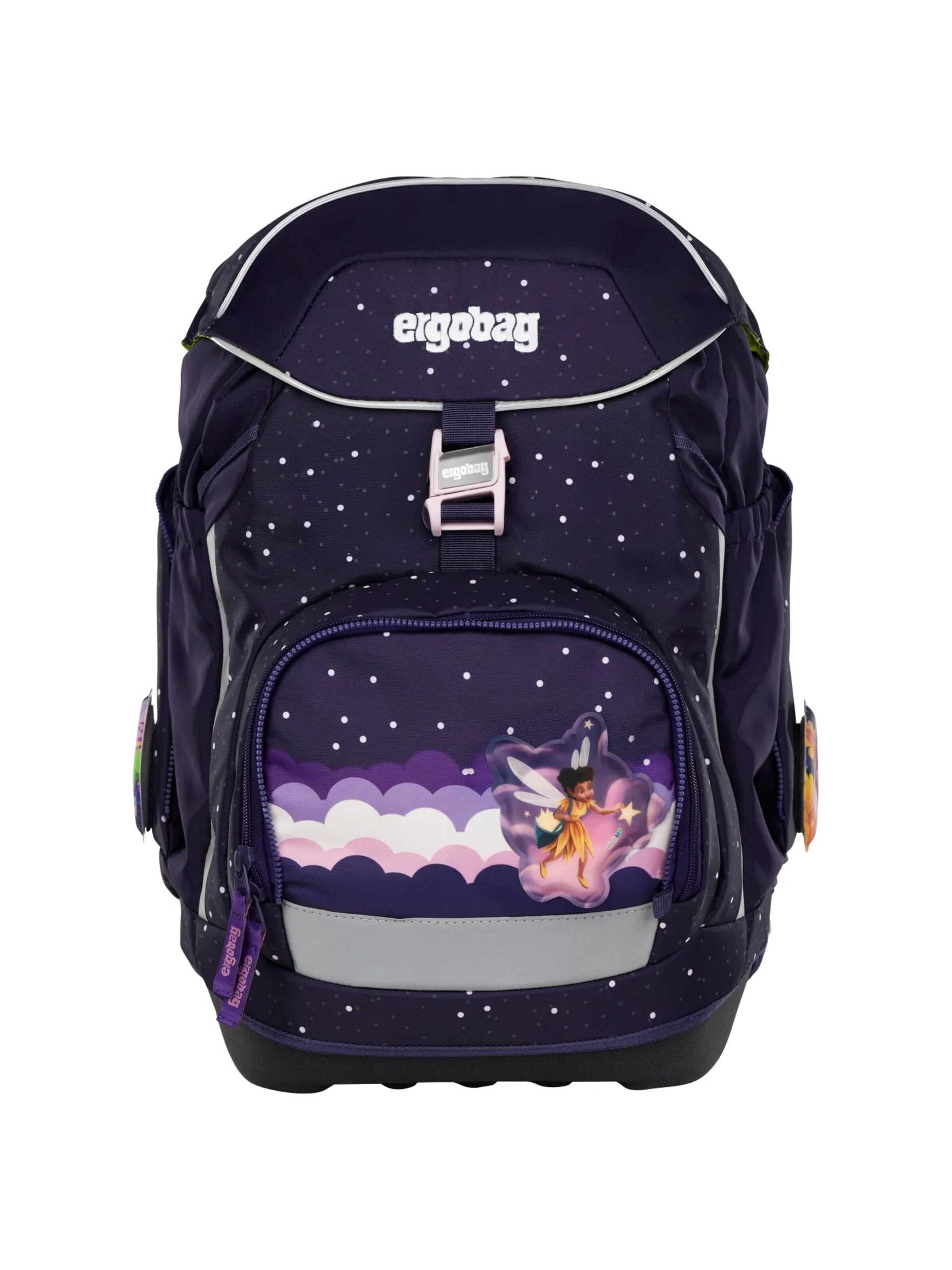 ergobag Backpack 'Schulranzen-Set pack Set' in Purple