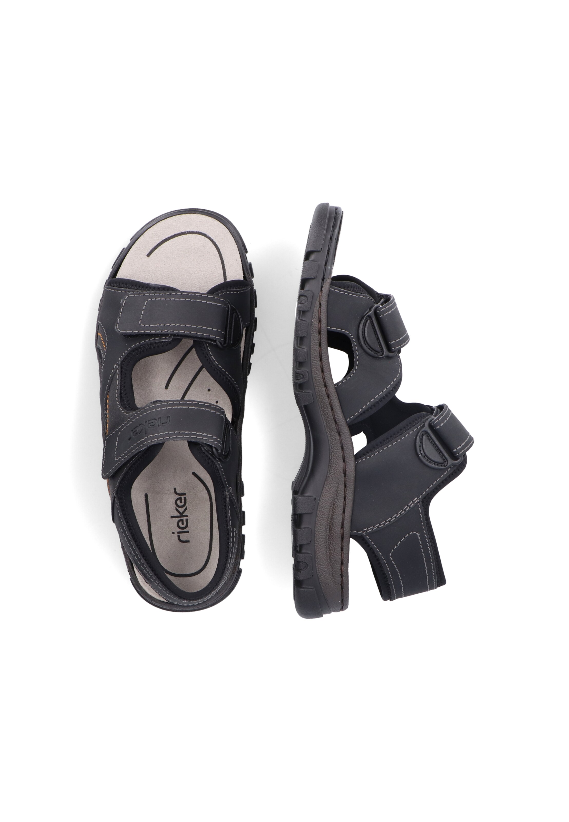 Rieker Sandale in Schwarz