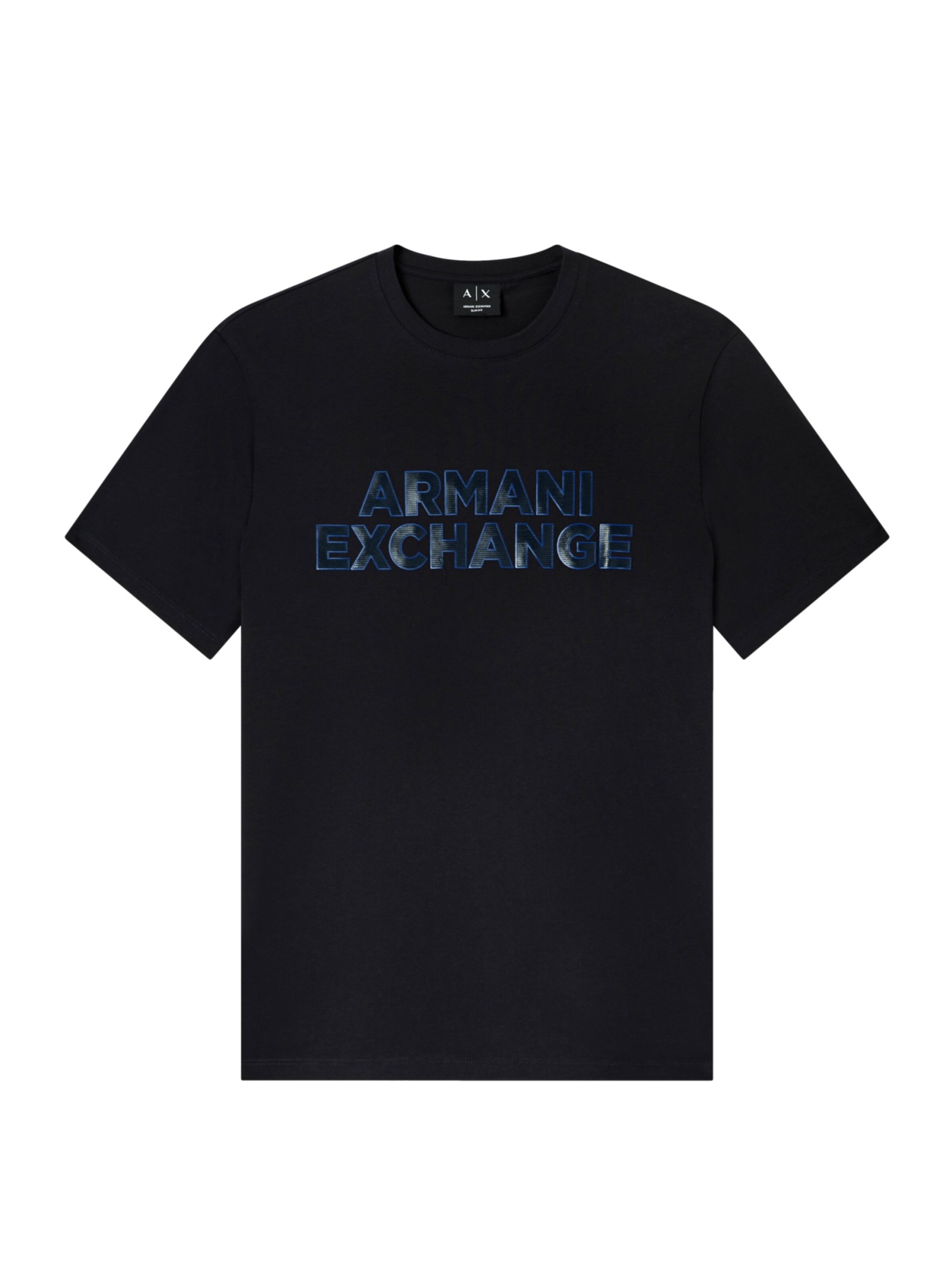 ARMANI EXCHANGE T-Shirt en bleu / bleu nuit, Vue avec produit