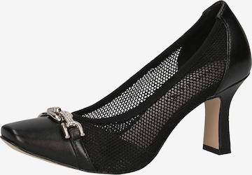 CAPRICE Pumps in Zwart: voorkant