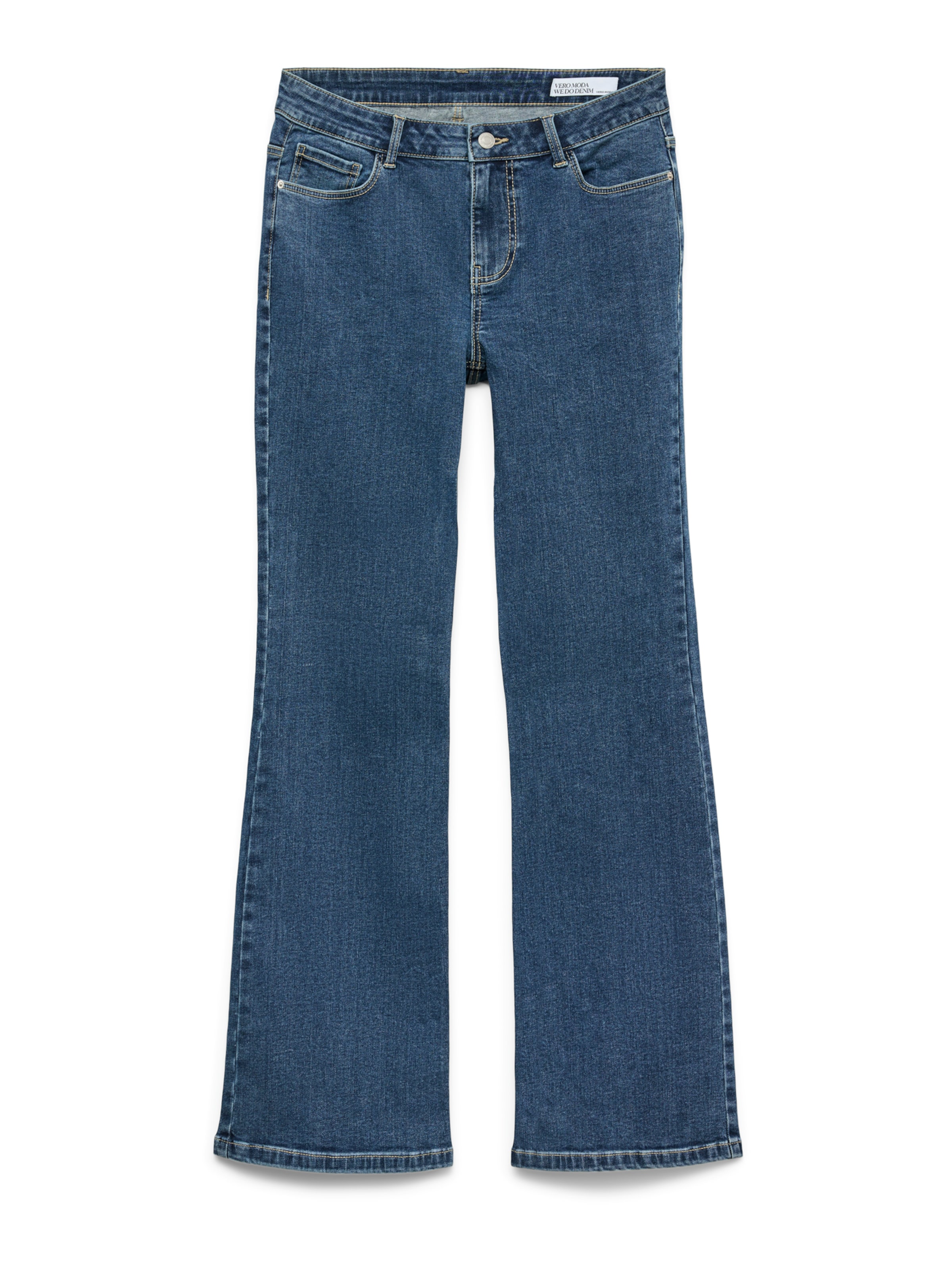 Vero Moda Petite Levenevä Farkut 'VMHELMA' värissä sininen: etupuoli