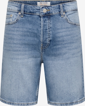 Only & Sons - Calças de ganga 'ONSEDGE' em azul: frente