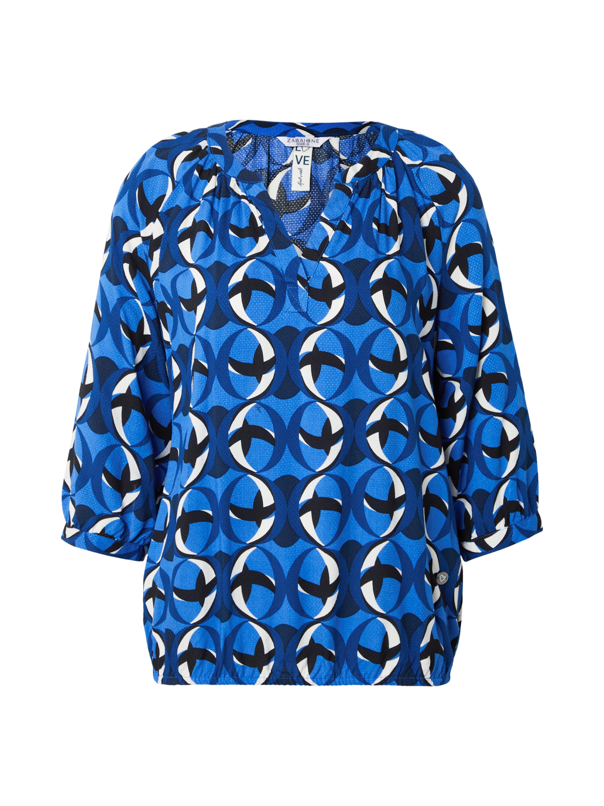 ZABAIONE Halenka 'Co44rnelia' – modrá: přední strana