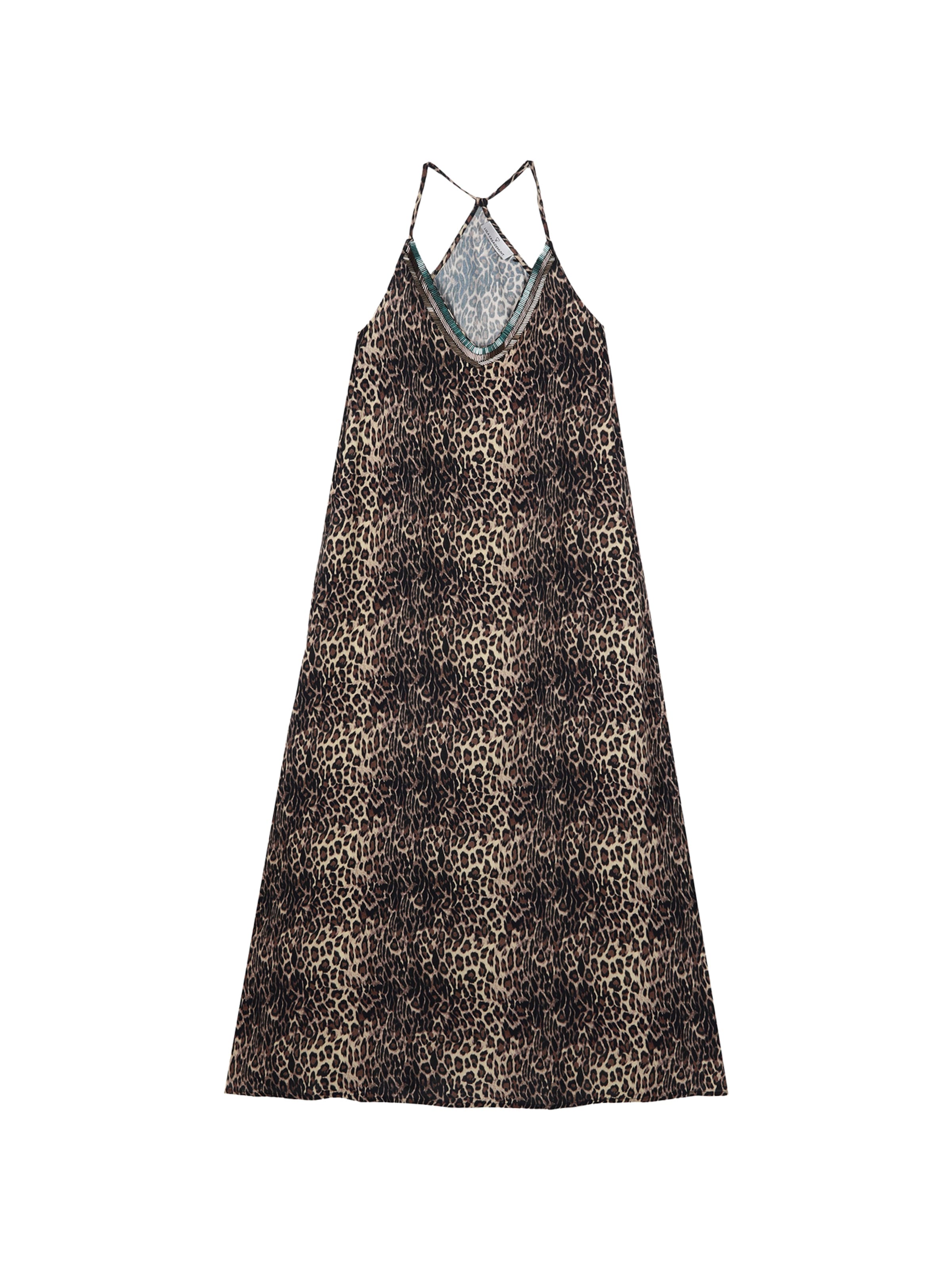 Lola Casademunt Šaty – hnědá: přední strana