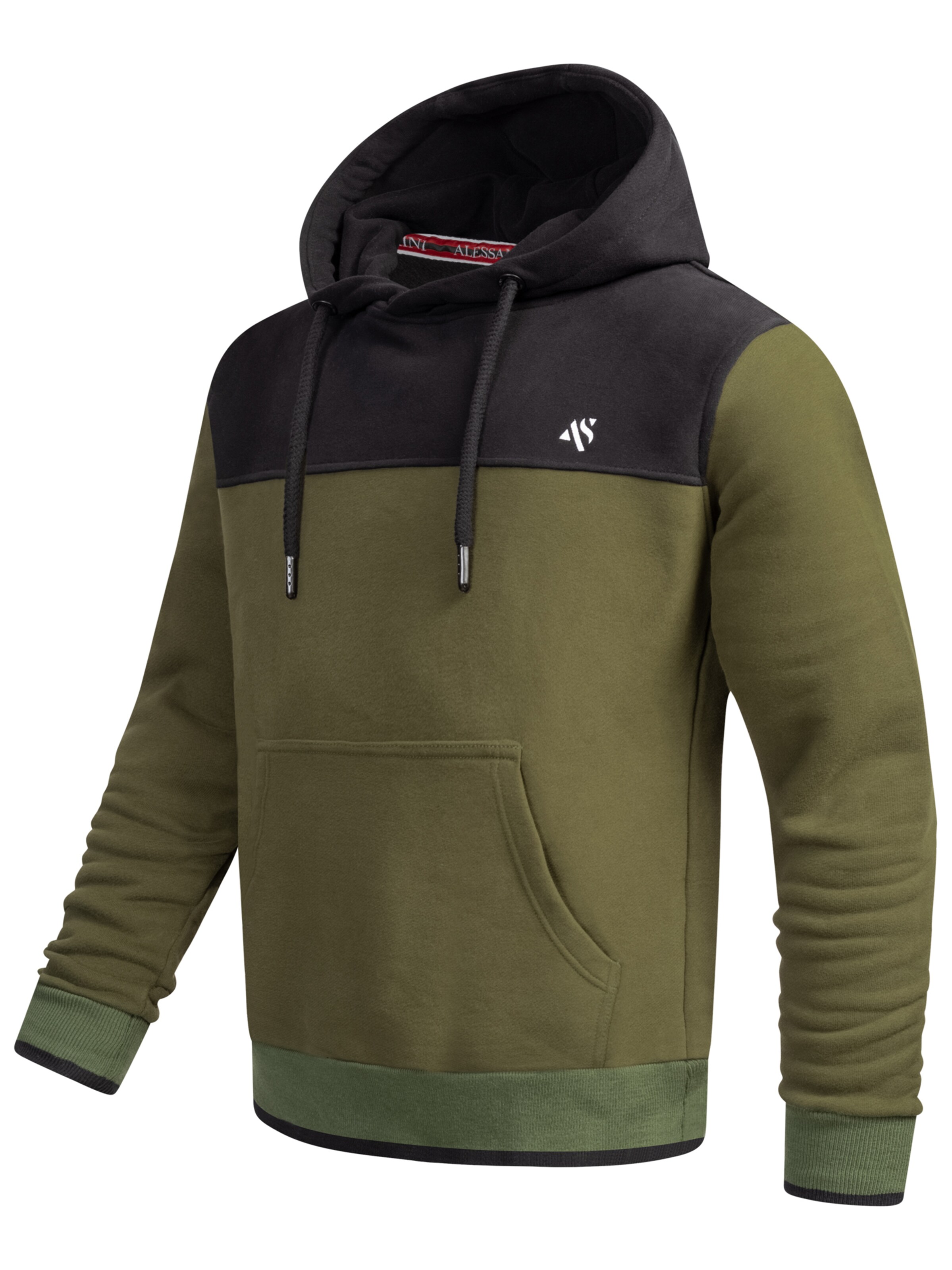 Alessandro Salvarini Sweatshirt 'Duori' in Groen