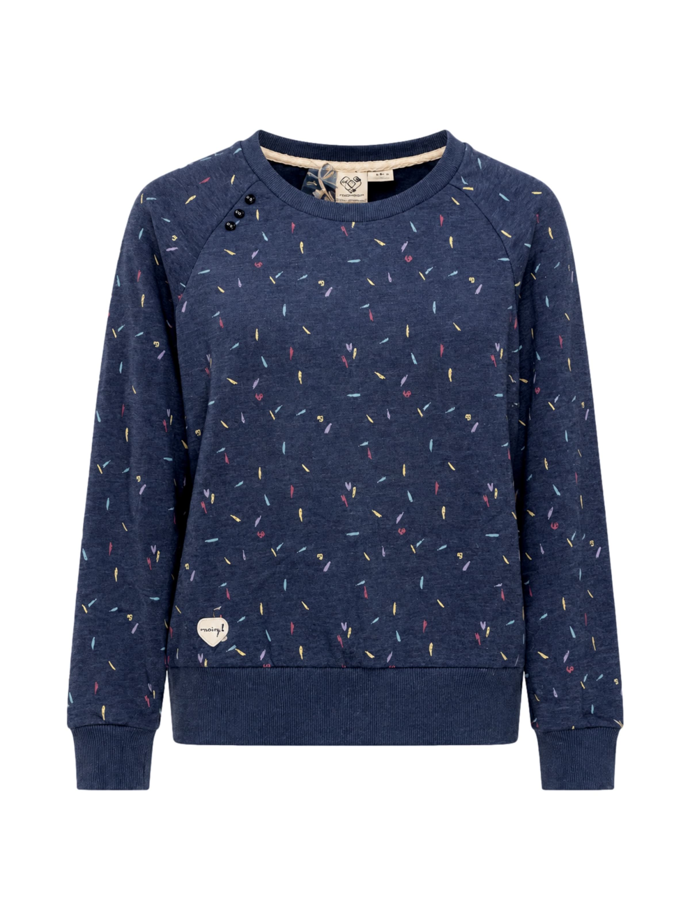 Ragwear Sweatshirt 'Johanka Organic' i blå: forside