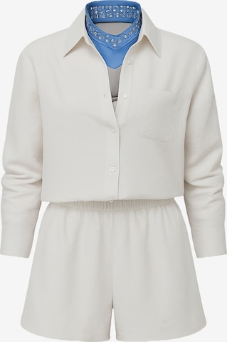 C&City Broekpak in Wit: voorkant