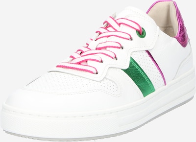 Sneaker low GABOR pe verde / magenta / alb, Vizualizare produs