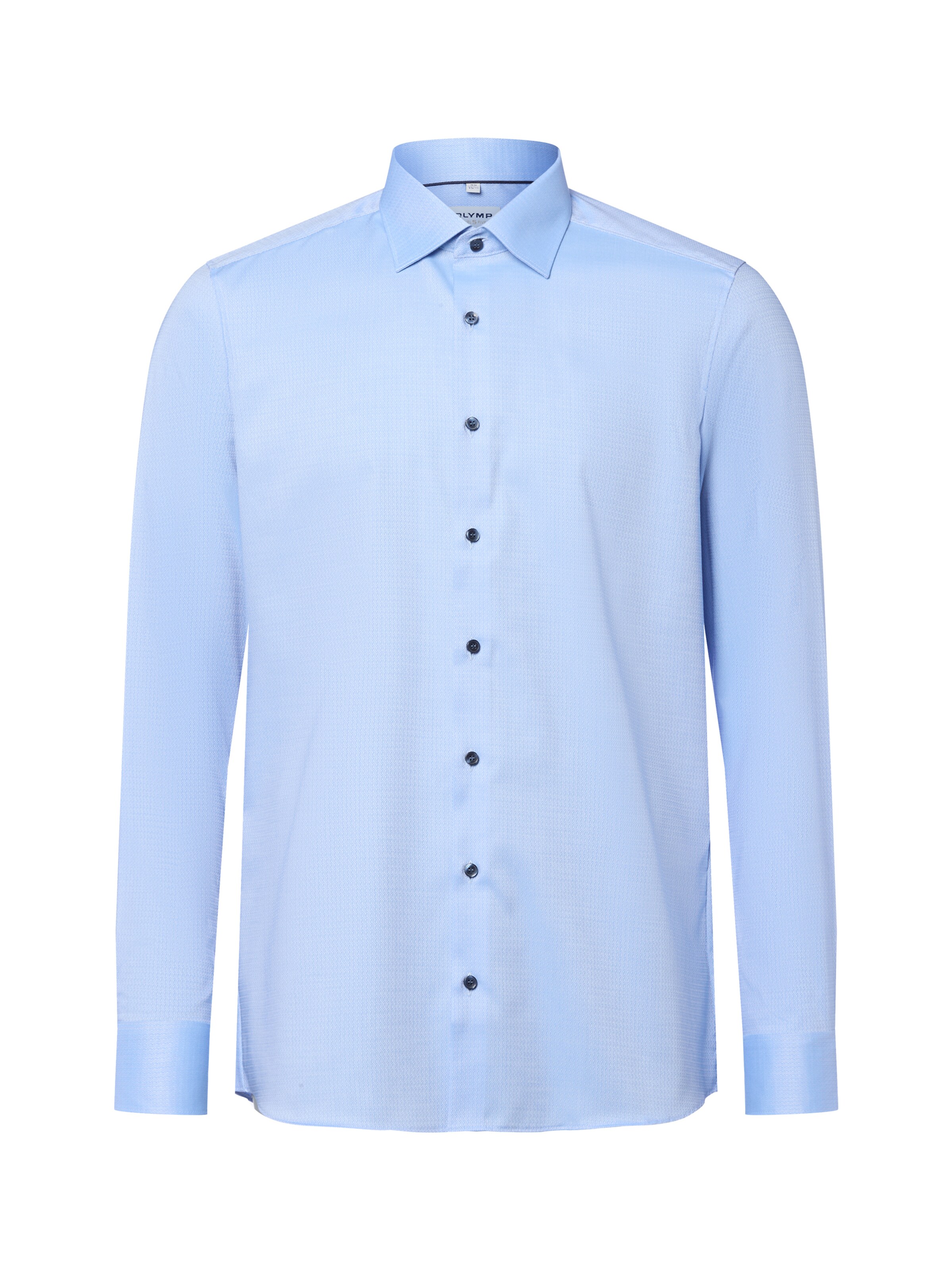 OLYMP Regular Fit Hemd in Blau: Vorderseite